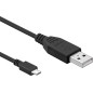 goobay USB-kabel 5m Sort